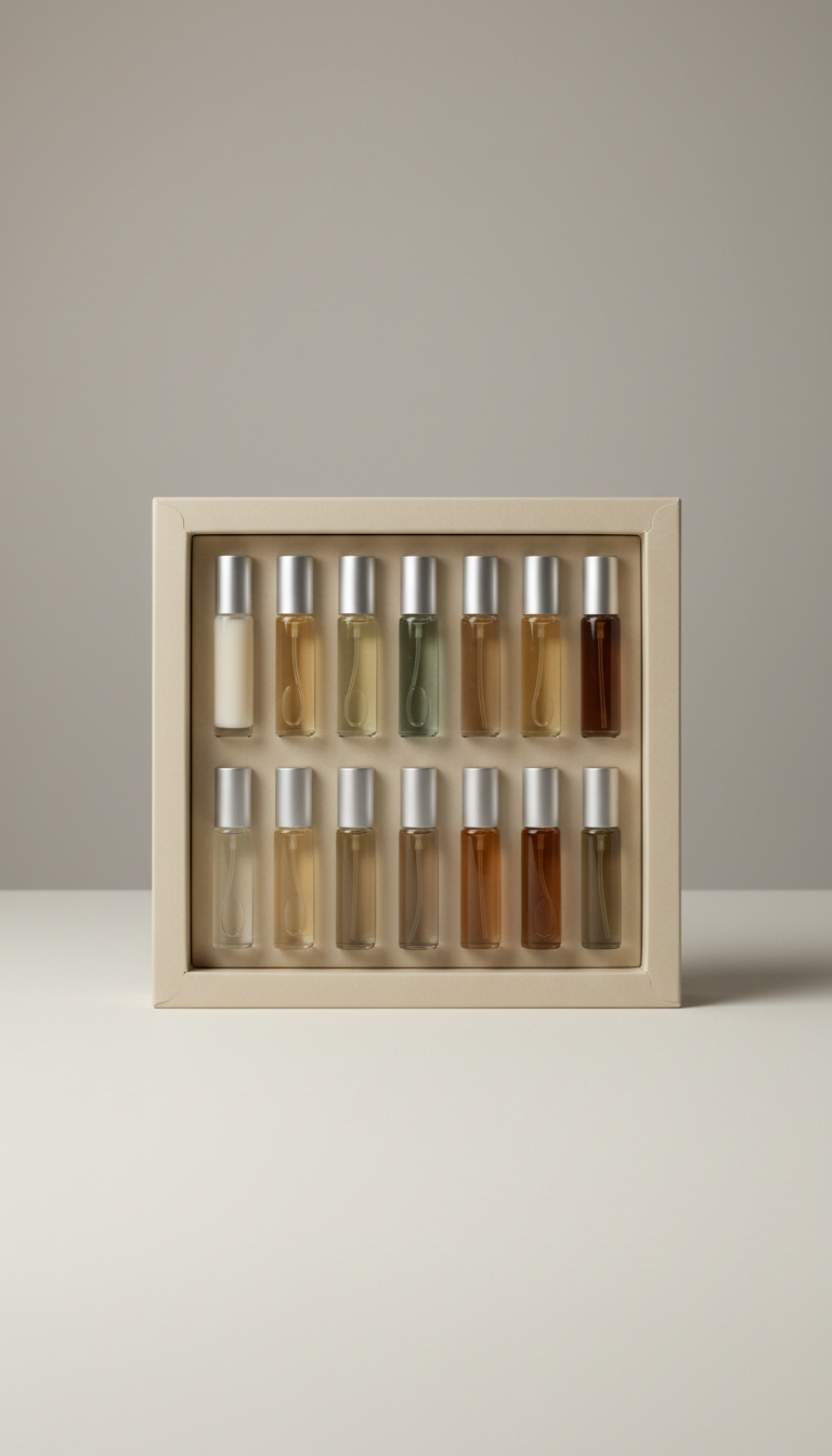 Curated Sampler Box of Fragrance Vials